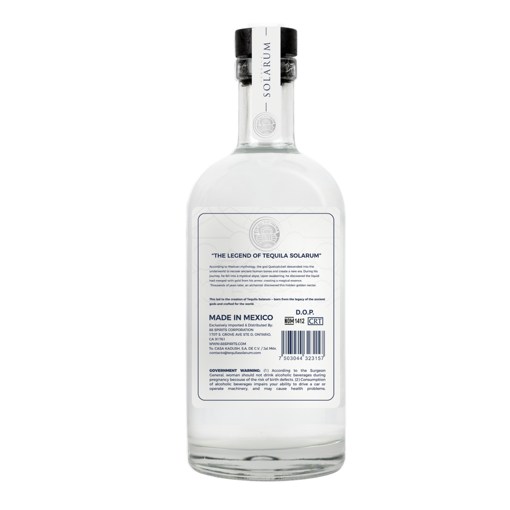 Tequila Solarum Plata 750 ml