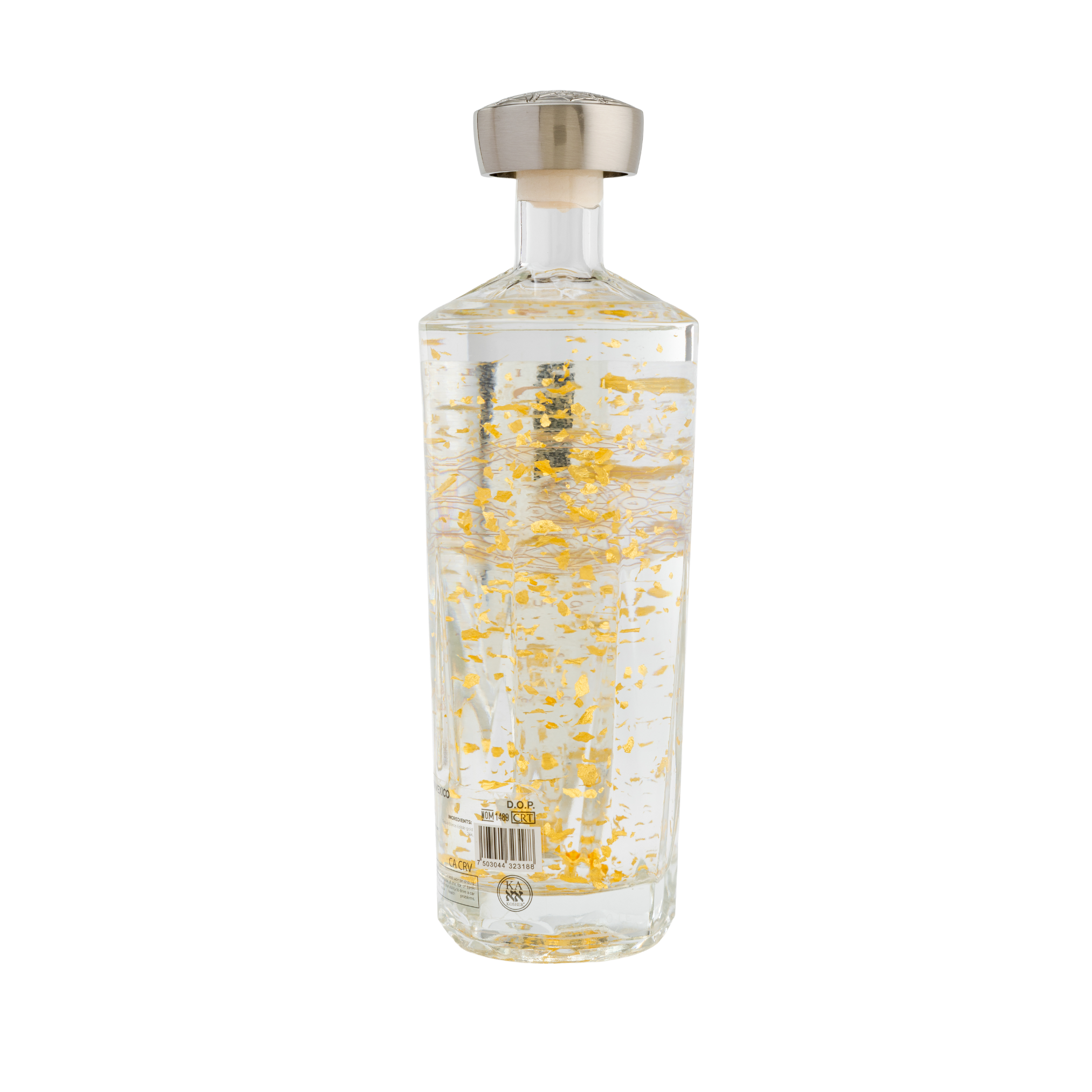 Tequila Solarum Blanco with 24k Gold flakes - 750 mL