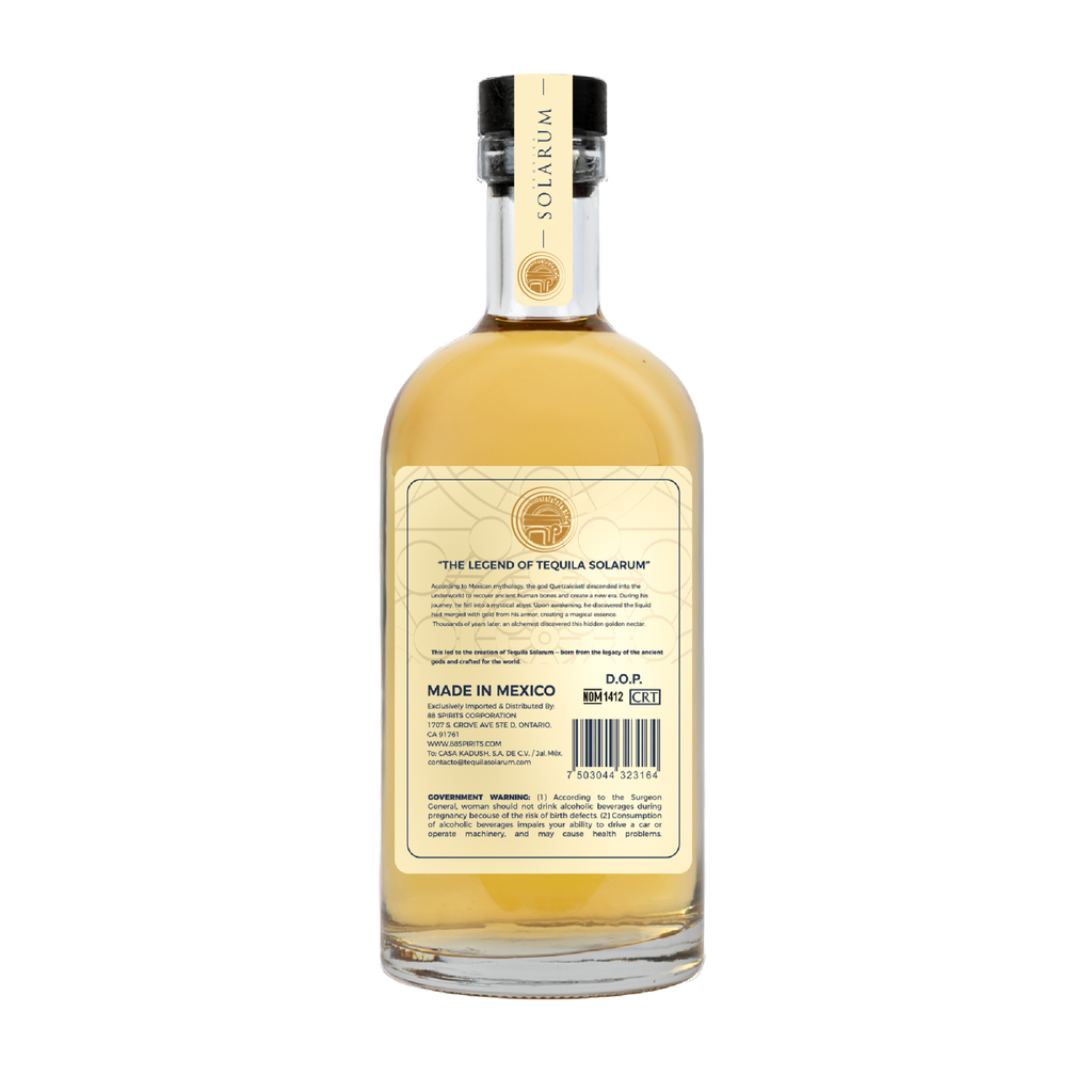 Tequila Solarum Reposado 750 ml
